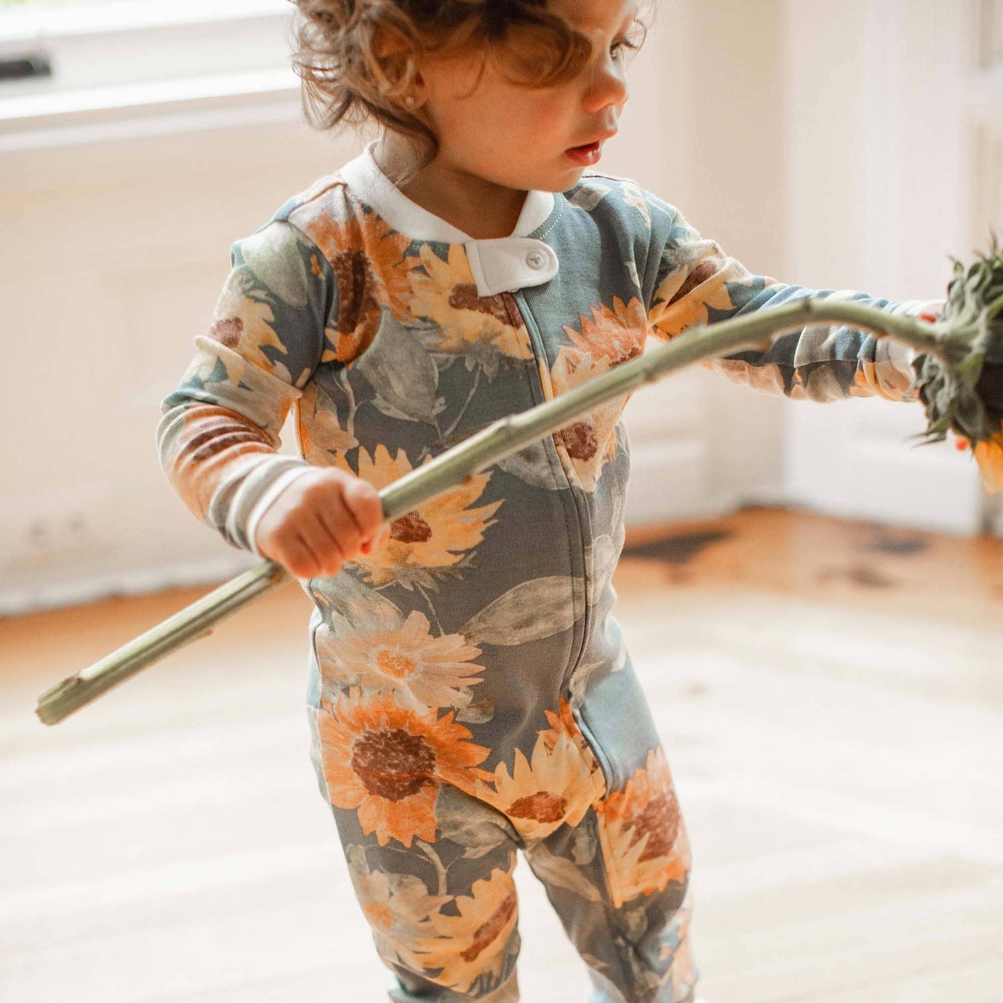 Sunflowers Toddler PJ Set