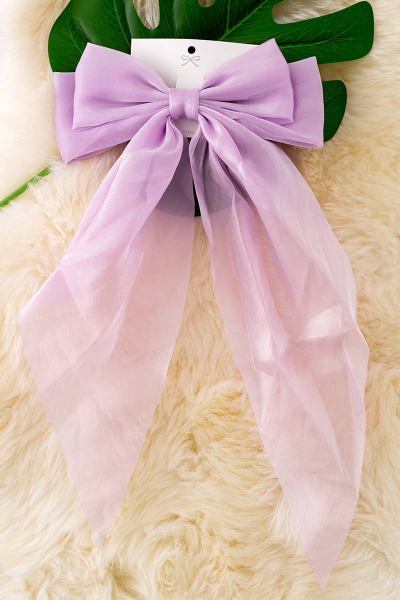 COQUETTE ❤️CHIFFON❤️ HAIR BOWS AVAILABLE IN 5COLORS