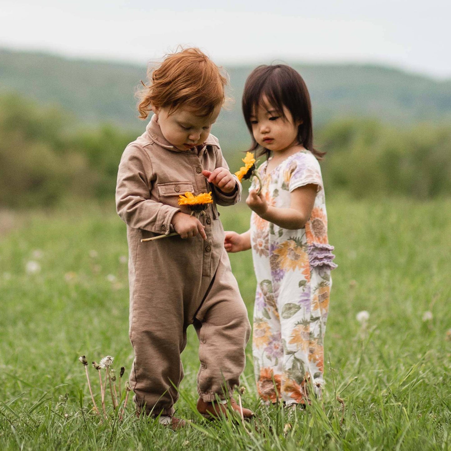 Sweet Sunflowers infant Jumpsuit