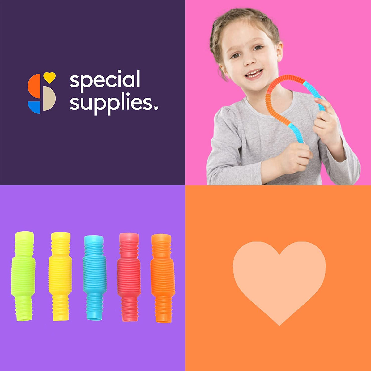 Tiny Sensory Pop Tubes – 30 Pack