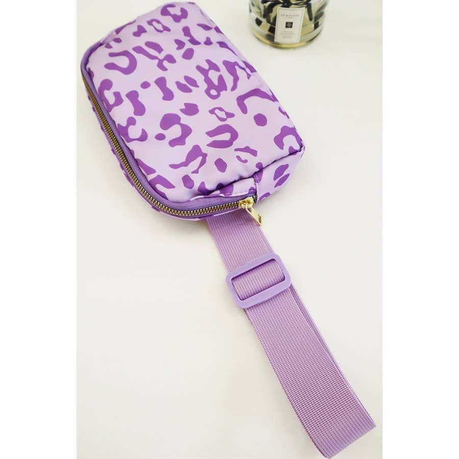 Leopard Crossbody Fanny Pack Belt Bag