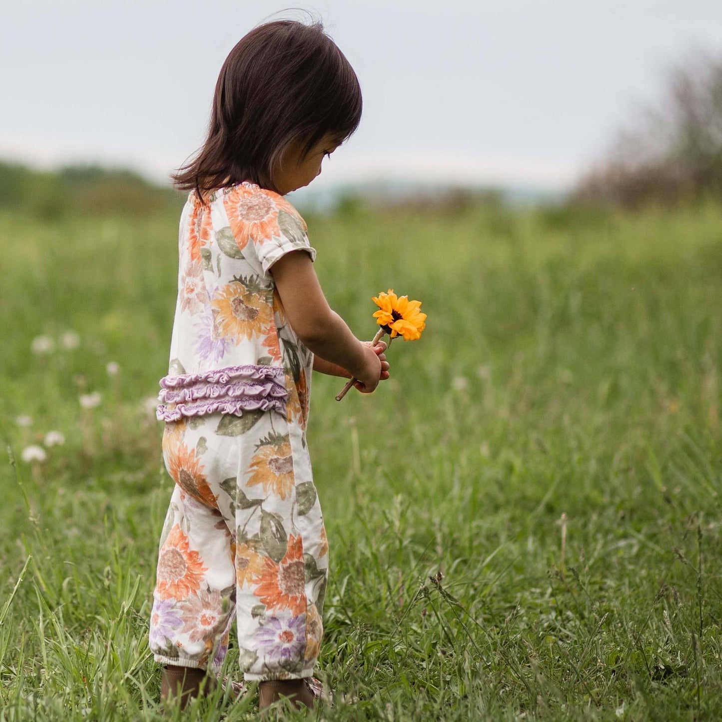 Sweet Sunflowers infant Jumpsuit