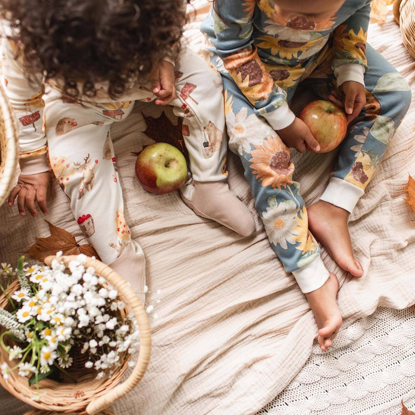 Sunflowers Infant PJ Set