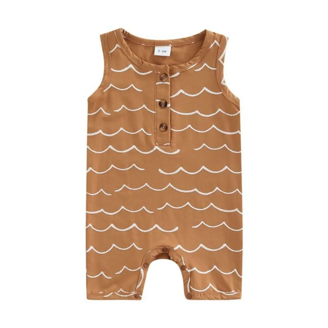 Boys Summer Cotton Romper