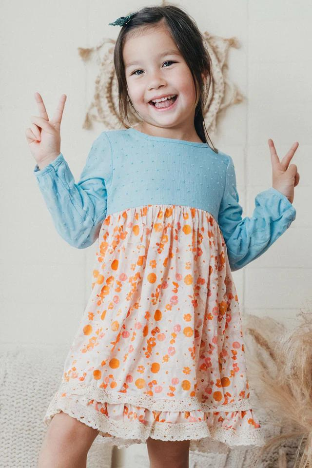 Autumn Bliss Pumpkin Dress