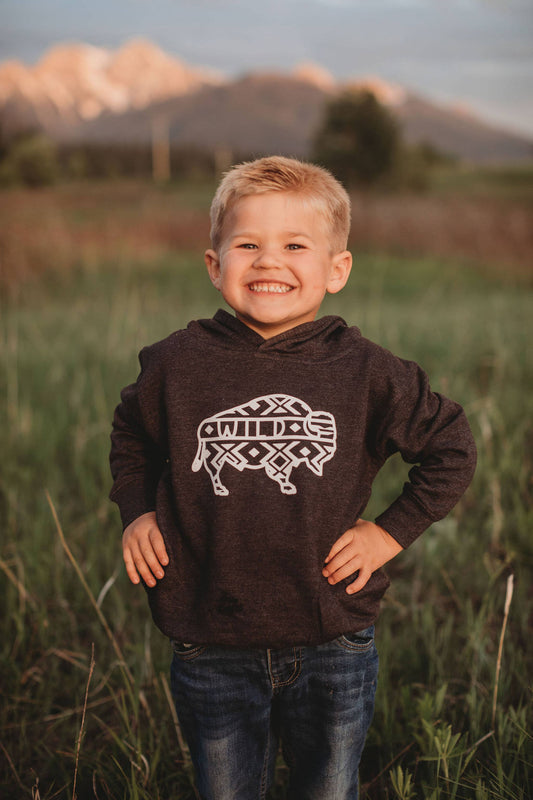 Wild Buffalo Kids Hoodie