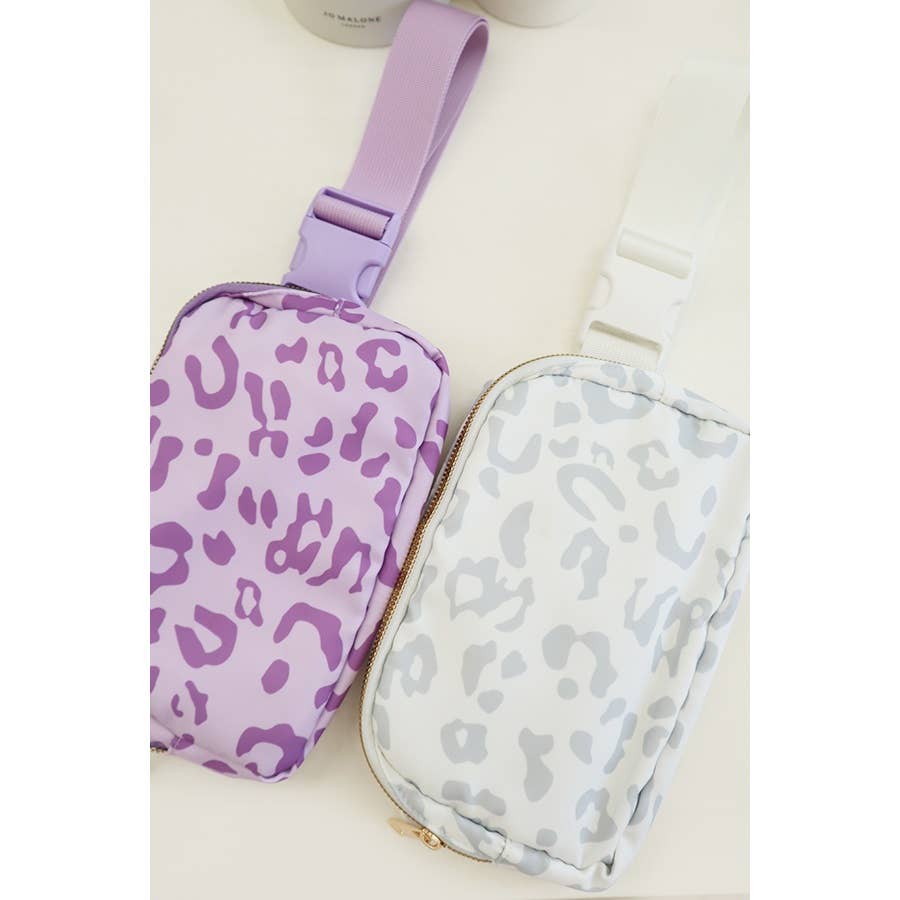 Leopard Crossbody Fanny Pack Belt Bag