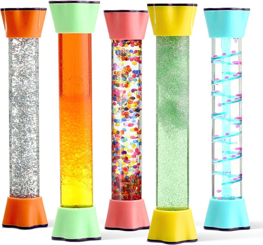 Liquid Motion Bubbler Toy Cool Tubes 5-Pack