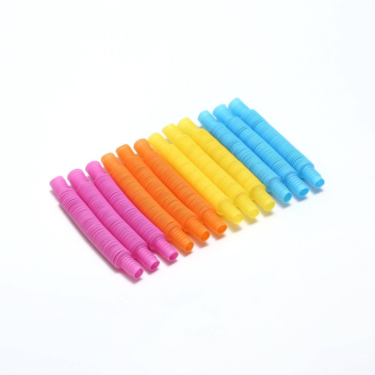Mini Sensory Pop Tubes – 12 Pack (Primary Colors)