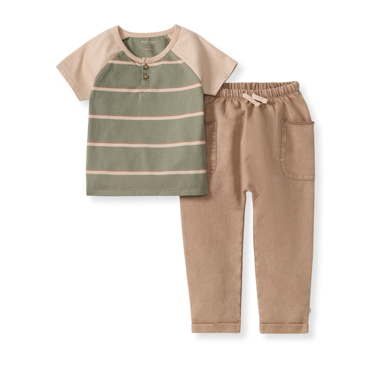 Canyon Trekker Stripe Tee Set/Toddler