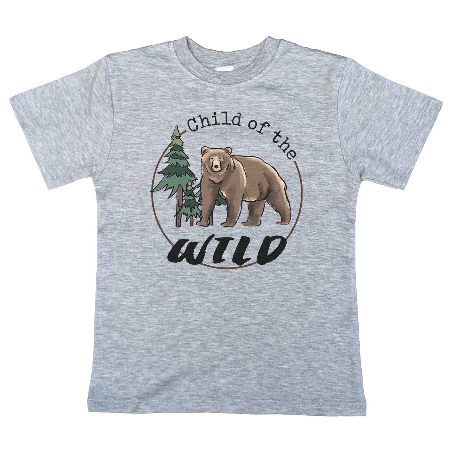 Child of the wild Bear Adventure Kid Clothing Hiking Apparel