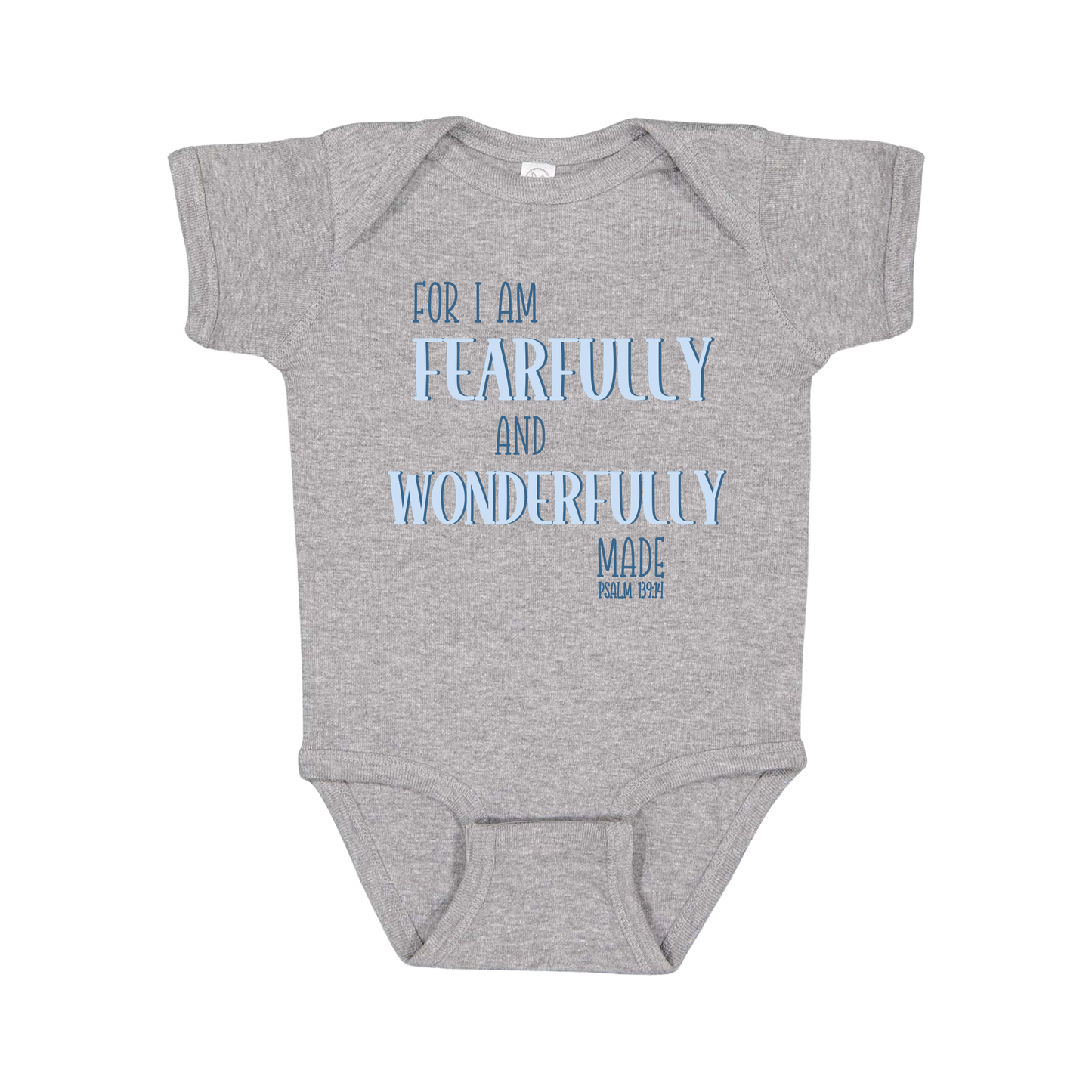 Wonderfully Made Baby Gift  Infant Onesie Bodysuit