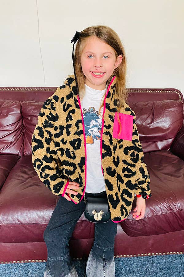 Wild & Pink Girls Sherpa