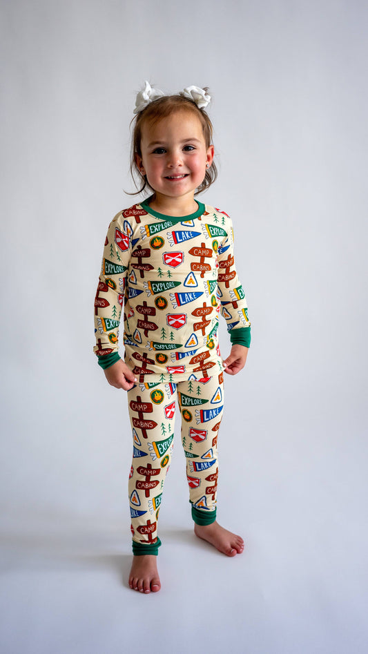 Camping "S'more Snoozes"  Pajamas