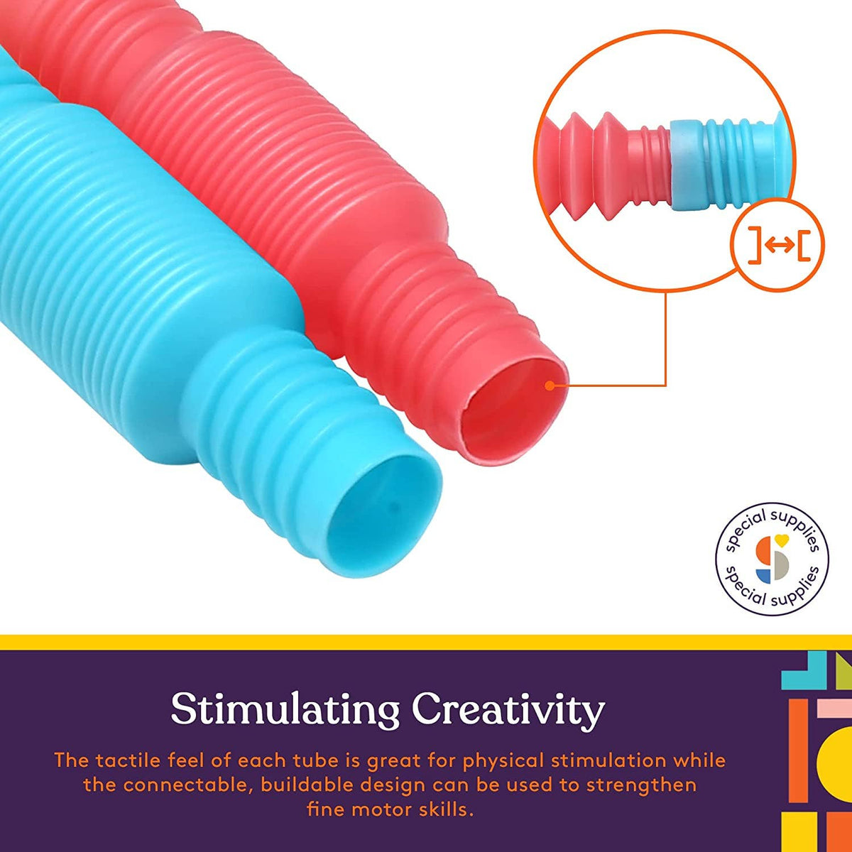 Tiny Sensory Pop Tubes – 30 Pack