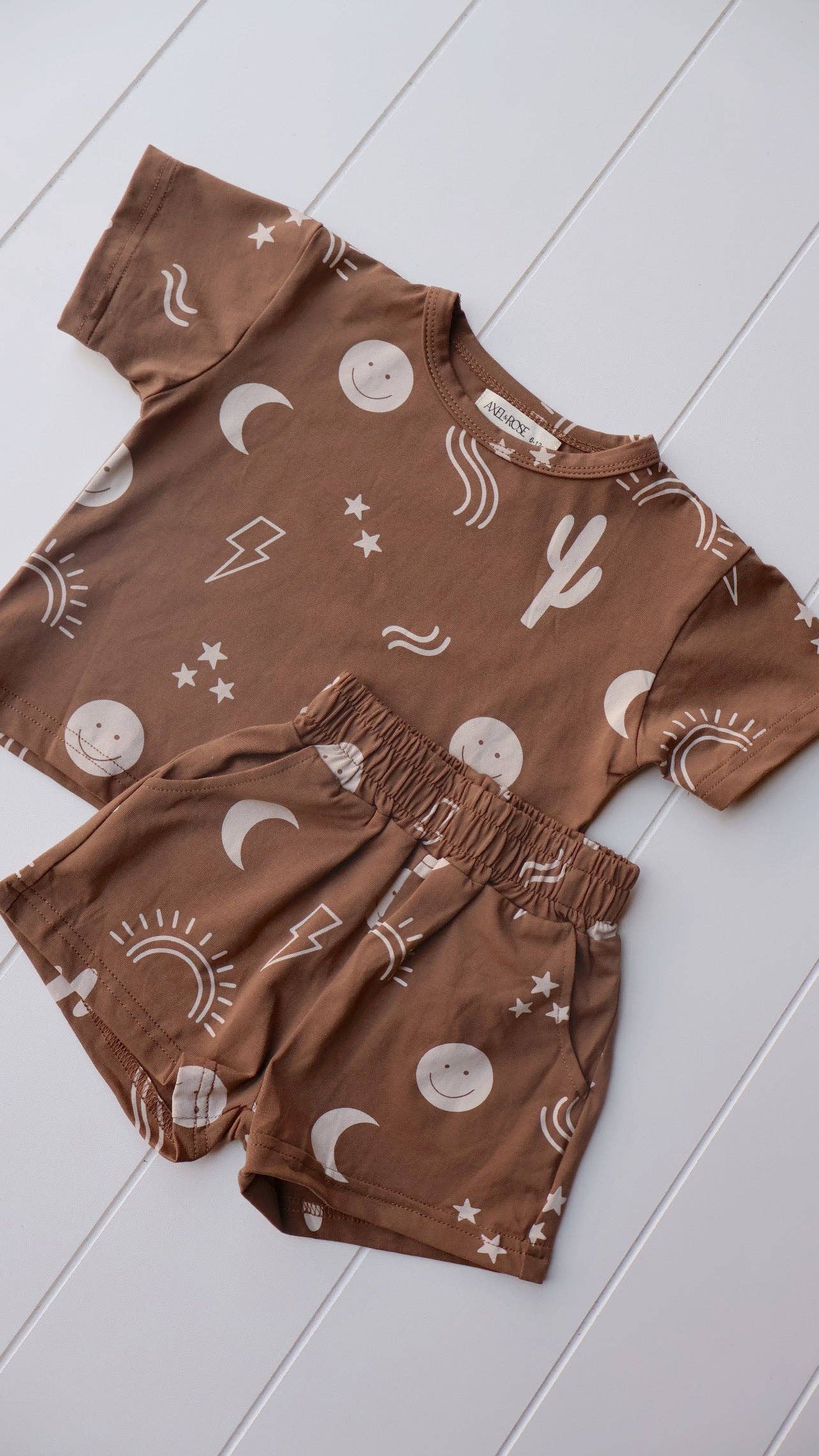 2pc short  Printed Sets