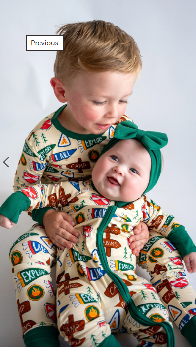 Camping "S'more Snoozes"  Pajamas