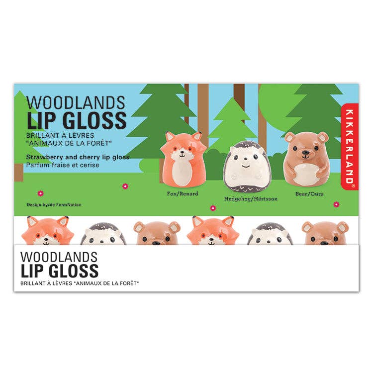 Lip Gloss Woodland Creatures