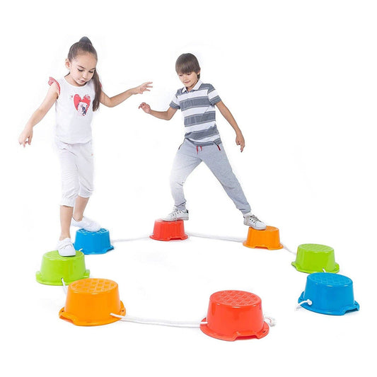 Little Explorers Balance Stepping Stones – 8 Piece Set