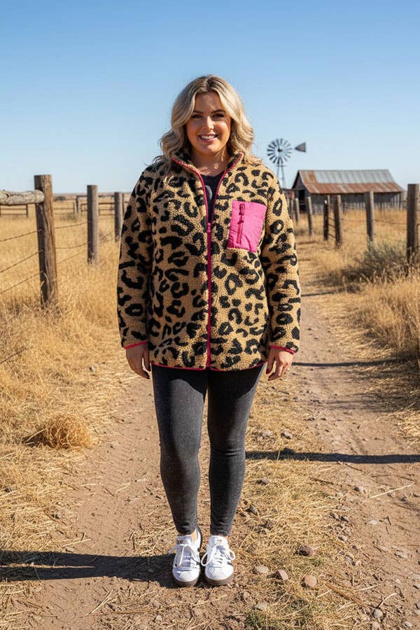 Wild and Pink Mama Sherpa