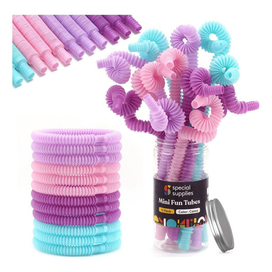 Special Supplies 12-Pack MINI Fun Pull and Pop Tubes