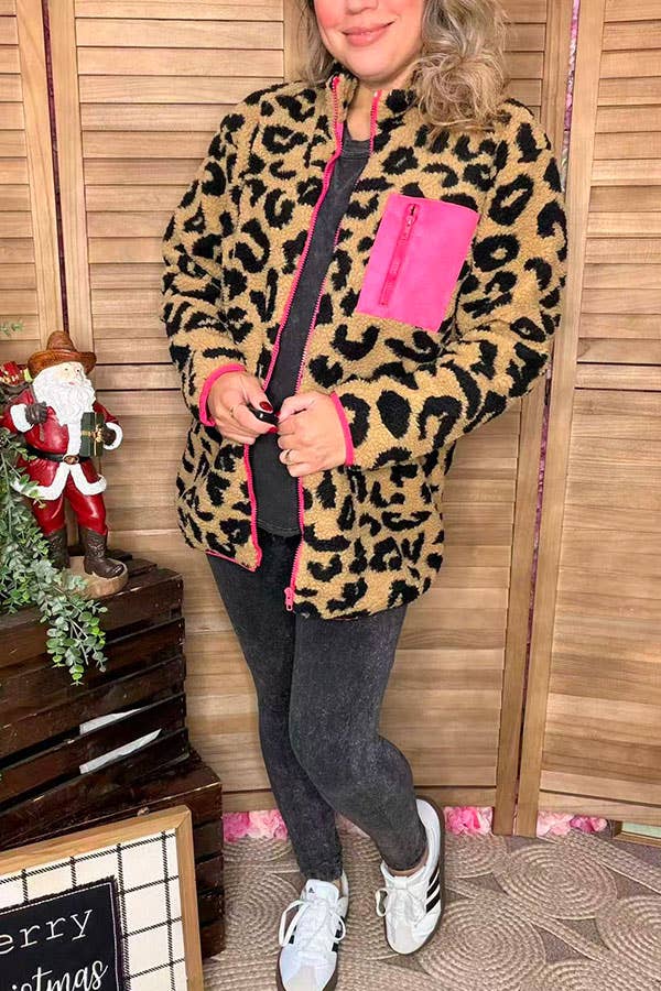 Wild and Pink Mama Sherpa