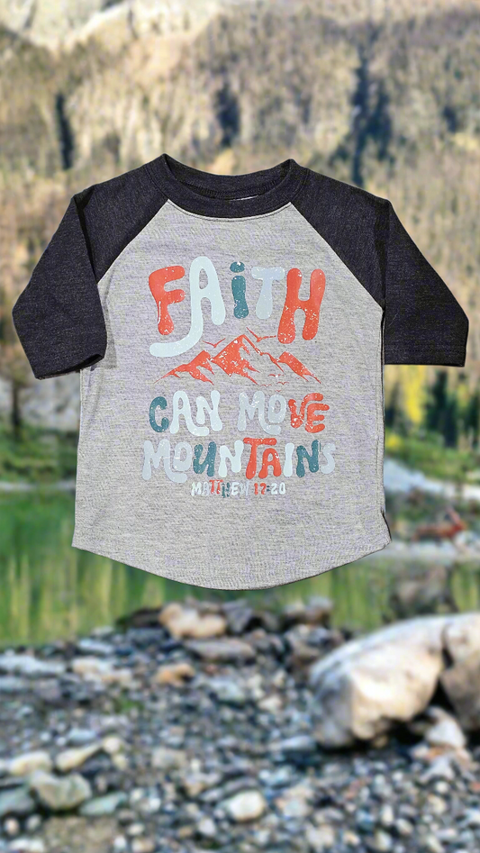Faith can move mountains Ragland Tee