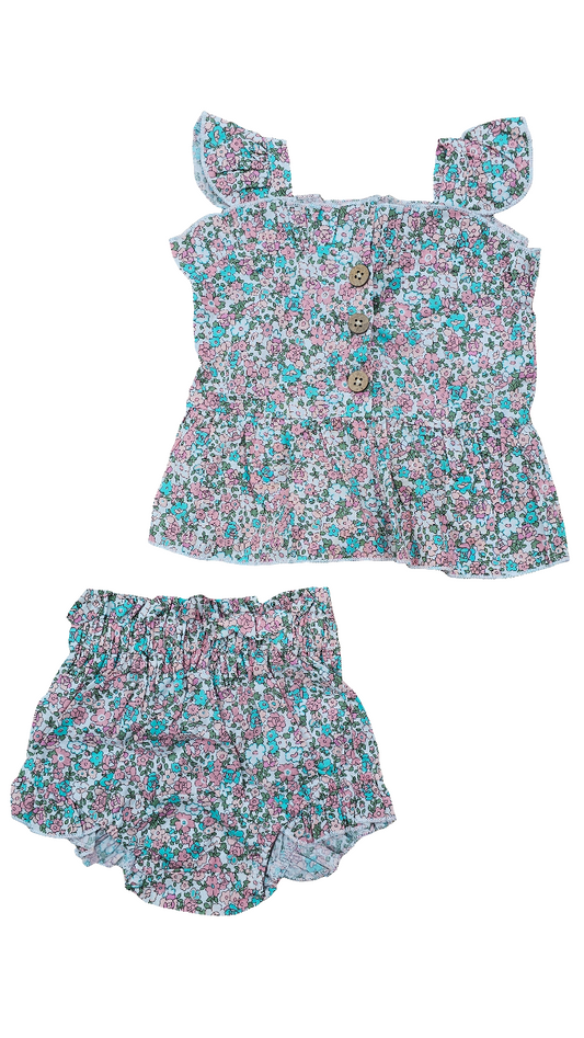 Baby Girls Ruffle 2pc set