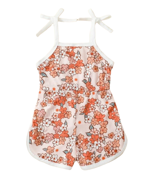 Sun-Kissed Blossom Romper