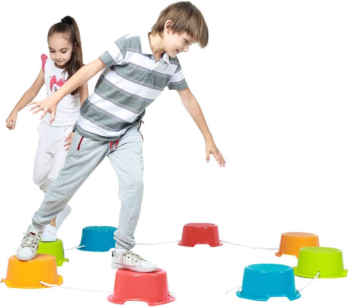 Little Explorers Balance Stepping Stones – 8 Piece Set