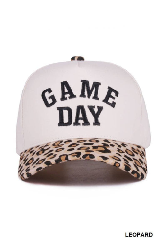 Game Day Two-tone Canvas Cotton Cap