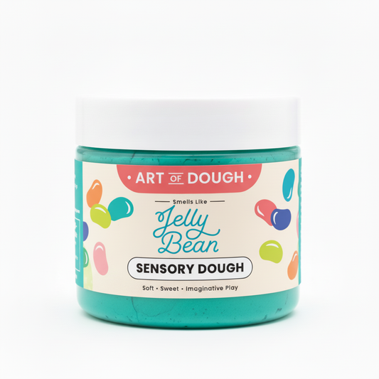 Jelly Bean Sensory Dough