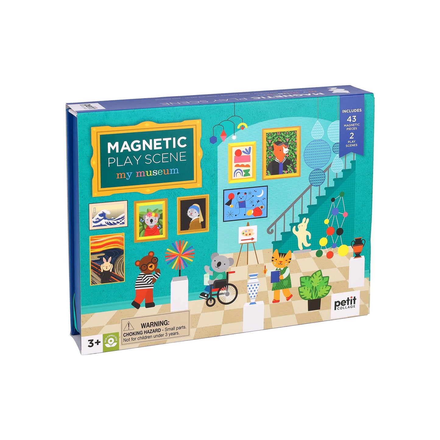 My Museum Magnetic Play Scene