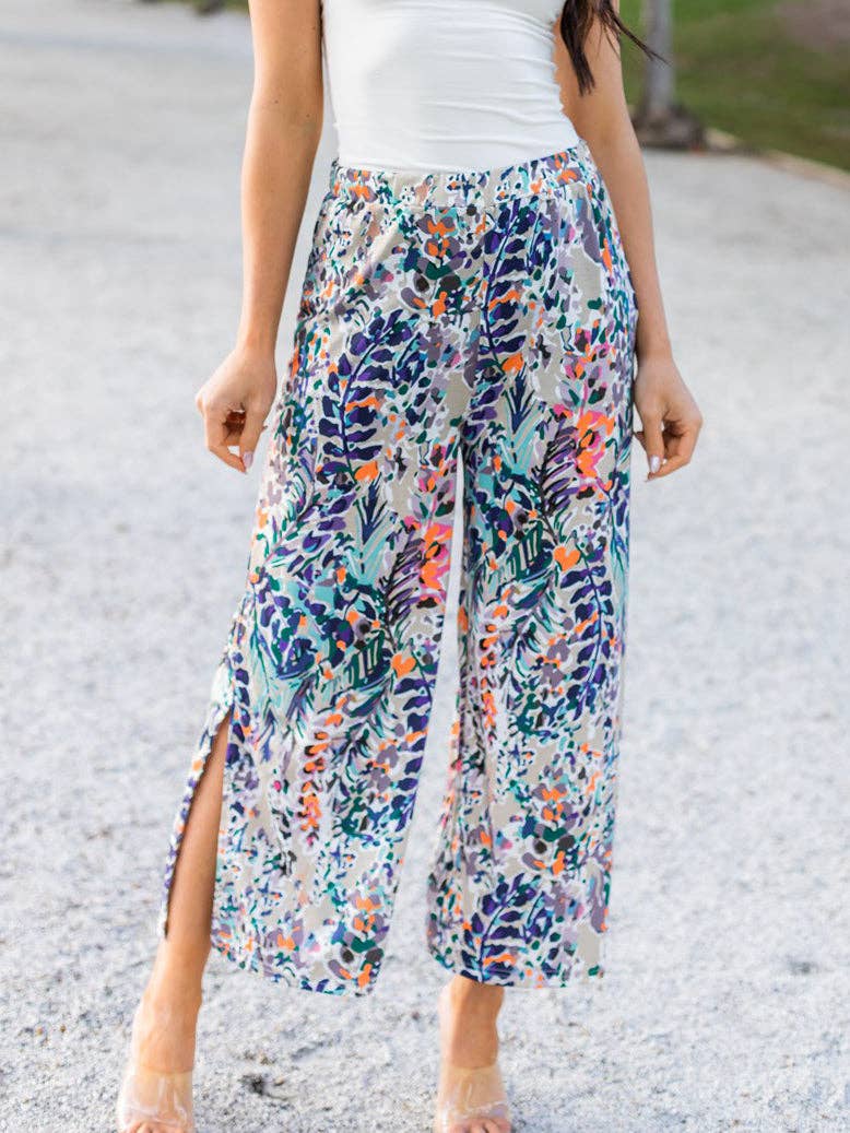Patterned Leanne Pants *SALE*