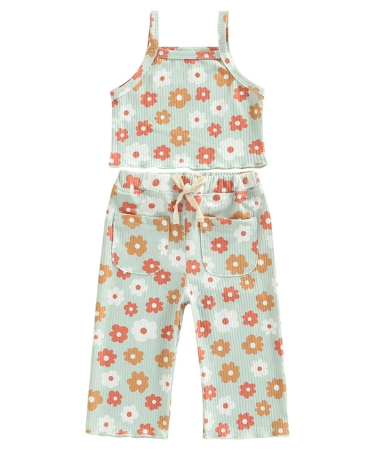 Daisy Tank Top & Trouser set