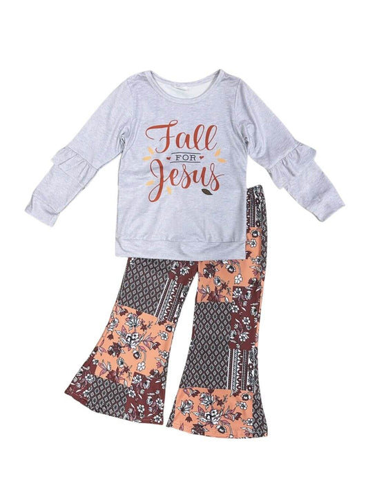 Fall for Jesus Girls Faith & Flare Girls Pants Outfit