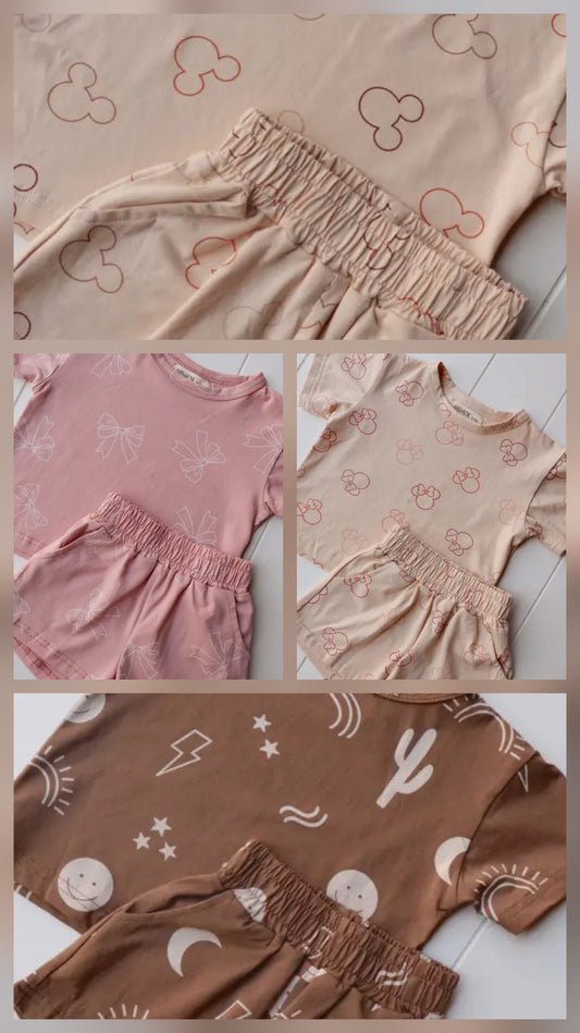 2pc short  Printed Sets